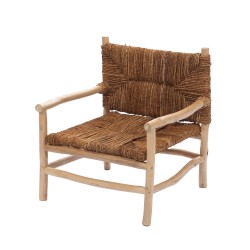 Fauteuil foncé Sekou
