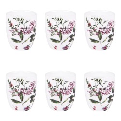 Coffret 6 gobelets champêtre