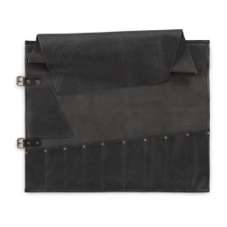 Etui couteaux Buffalo 9 poches noir