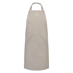 Tablier en coton recyclé Sable