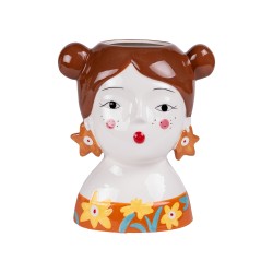 Vase poupée russe châtain...
