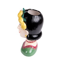 Vase femme Freeda vert 29x21 cm
