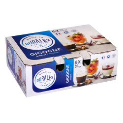 Boîte de 6 gobelets Gigogne 9 cl