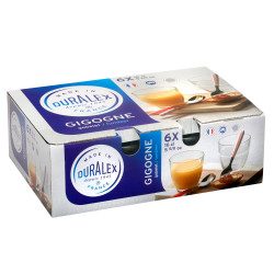 Boîte de 6 gobelets Gigogne 16 cl