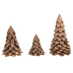Sapin en bois 35 cm