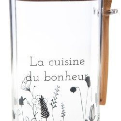 Bonbonnière avec cuillère Florie 21 cm