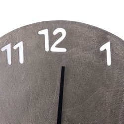 Horloge en Aluminium Silver 50 cm