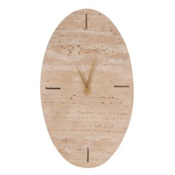 Horloge ovale Marbre sable...