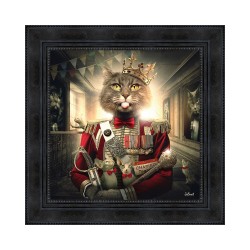 Tableau Binet Chatribo 68x68cm