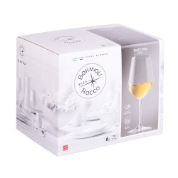 Boîte de 6 verres à vin Electra 35 cl