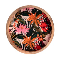Set de 2 plateaux ronds Taiana 35 et 40 cm