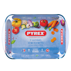 Plat à four en verre ovale 21 x 13 cm - Pyrex