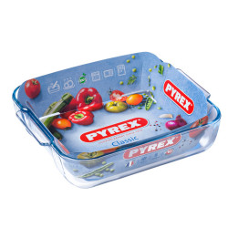 Plat carré 21 cm