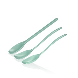 Set de 3 cuillères vert