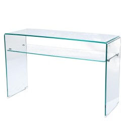 Console en verre 