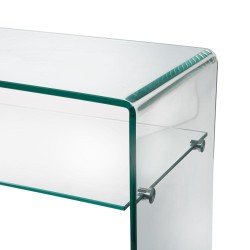 Console en verre 