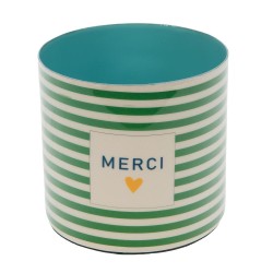 Set de 2 cache-pots Merci 