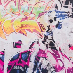 Toile Love Street art 80x120 cm  