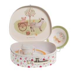 Coffret valisette déjeuner 5 pièces Esteban