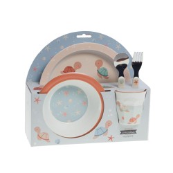 Coffret déjeuner 5 pièces Lulu la Tortue
