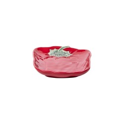 Plat rectangulaire poivron rouge 34x22 cm