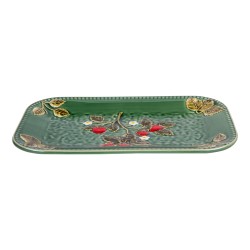 Plat rectangulaire Charlotte 34x21 cm