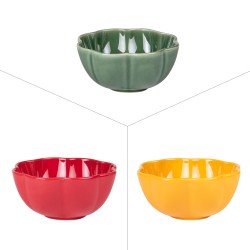 Bol poivron 15 cm (lot de 3)