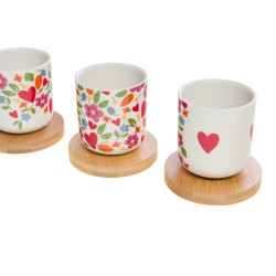 Coffret de 6 tasses expresso Amor
