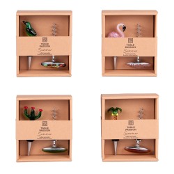 Set de 2 tire-bouchon été (1 modèle aléatoire)