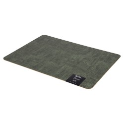 Set de table fabrik rectangulaire gris bleu 44.5x33 cm (lot de 2)