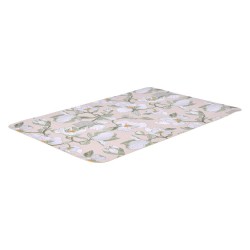 Set de table magnolias rectangulaire vert 44.5x33 cm (lot de 2)