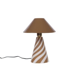 Lampe Cléo caramel