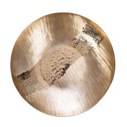 Coupelle ronde Elise or 37 cm 
