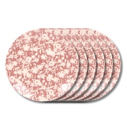 Assiette plate Léa rouge 27...