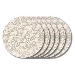 Assiette plate Léa verte 27...
