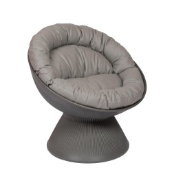 Fauteuil Athos gris