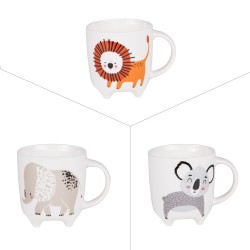 Mug sur pied Animaux 33 cl...
