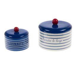 Set de 2 boîtes Marinière