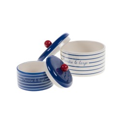 Set de 2 boîtes Marinière