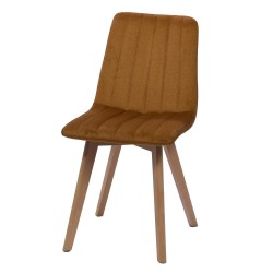Chaise Archibald jaune (lot...