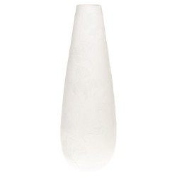 Vase Ginko blanc 95 cm
