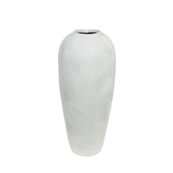 Vase Ginko blanc 74 cm