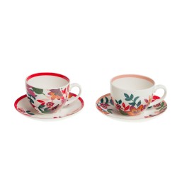 Coffret de 2 tasses et sous tasses Kamae 25 cl