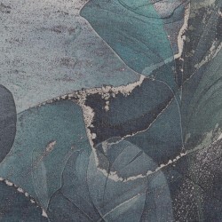 Kakemono Lisa bleu 125x160 cm