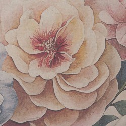 Kakemono fleurs royales 125x160 cm