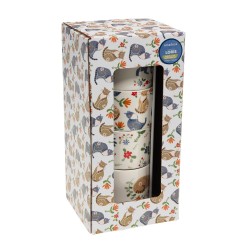 Coffret rack 4 tasses Loris 20cl