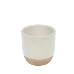 Cache pot Belga Ivoire 13 cm