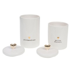 Set de 2 boites gourmandises