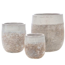Set de 3 caches-pots Samoa