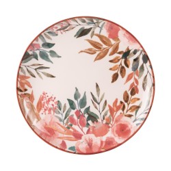 Service d'assiettes 18 pièces Pink Flor